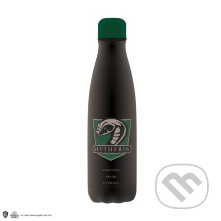 Harry Potter Nerezová fľaša 500 ml - Slizolin (Distrineo). Distrineo, 2024 Harry Potter Nerezová fľaša 500 ml - Slizolin (Distrineo). Distrineo, 2024