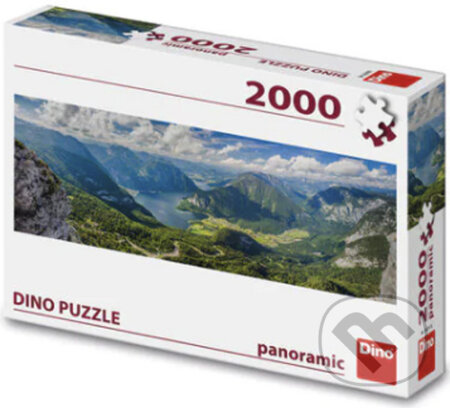 Puzzle: Pohled na Alpy panoramic (Dino). Dino, 2024 Puzzle: Pohled na Alpy panoramic (Dino). Dino, 2024