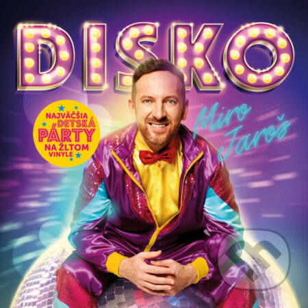 Hudobné CD: Miro Jaroš: Disko (žltá prskaná) LP (Hudobné albumy). Hudobné albumy, 2024 Hudobné CD: Miro Jaroš: Disko (žltá prskaná) LP (Hudobné albumy). Hudobné albumy, 2024