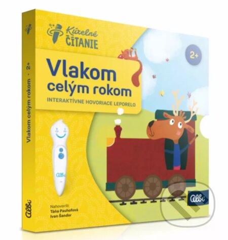 Kniha: Kúzelné čítanie: Vlakom celým rokom (Albi). Albi, 2024 Kniha: Kúzelné čítanie: Vlakom celým rokom (Albi). Albi, 2024