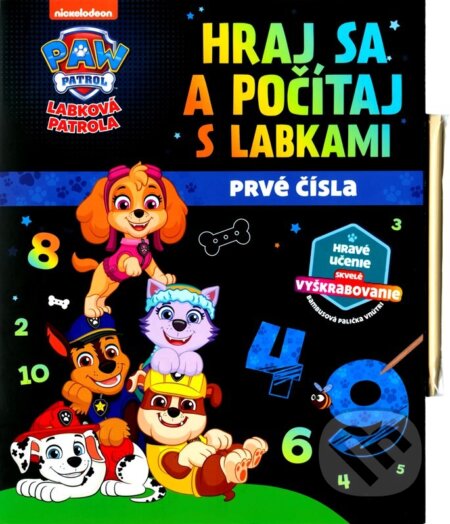 Kniha: Labková patrola - Hraj sa a počítaj s labkami (Autorský kolektiv). Egmont SK, 2024 Kniha: Labková patrola - Hraj sa a počítaj s labkami (Autorský kolektiv). Egmont SK, 2024