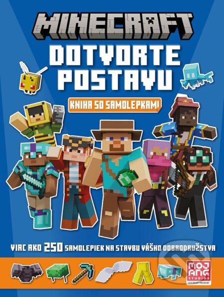 Kniha: Minecraft - Tvorba postáv - Knižka so samolepkami (Autorský kolektiv). Egmont SK, 2024 Kniha: Minecraft - Tvorba postáv - Knižka so samolepkami (Autorský kolektiv). Egmont SK, 2024