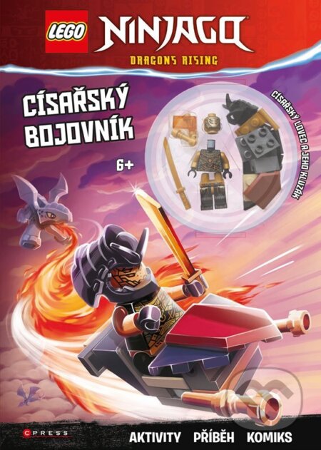 Kniha: LEGO® NINJAGO® Císařský bojovník (Autorský kolektív). CPRESS, 2024 Kniha: LEGO® NINJAGO® Císařský bojovník (Autorský kolektív). CPRESS, 2024