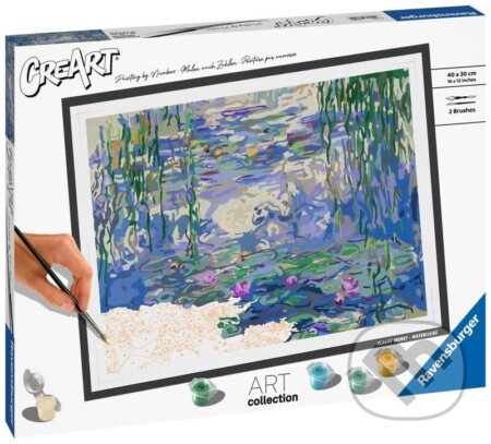 CreArt Claude Monet: Lekníny (Ravensburger). Ravensburger, 2024 CreArt Claude Monet: Lekníny (Ravensburger). Ravensburger, 2024