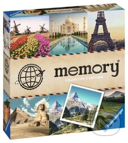 Spoločenská hra: Pexeso Cestujeme kolem světa (Ravensburger). Ravensburger, 2024 Spoločenská hra: Pexeso Cestujeme kolem světa (Ravensburger). Ravensburger, 2024
