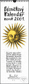 Kniha: Básničkový kalendář na rok 2001 (Honza Volf). Nakladatelství jednoho autora, 2000 Kniha: Básničkový kalendář na rok 2001 (Honza Volf). Nakladatelství jednoho autora, 2000