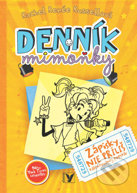 Kniha: Denník mimoňky 3 (Rachel Renée Russell). Albatros SK, 2016 Kniha: Denník mimoňky 3 (Rachel Renée Russell). Albatros SK, 2016