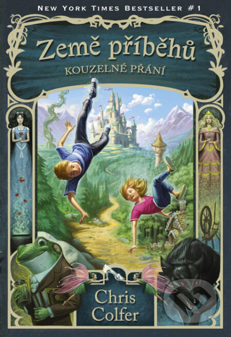 Kniha: Země příběhů: Kouzelné přání (Chris Colfer). Nakladatelství Fragment, 2016 Kniha: Země příběhů: Kouzelné přání (Chris Colfer). Nakladatelství Fragment, 2016
