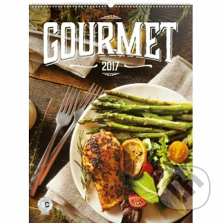 Kalendář nástěnný 2017 - Gourmet, Presco Group, 2016