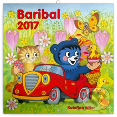 Kalendář poznámkový 2017 - Baribal, Presco Group, 2016