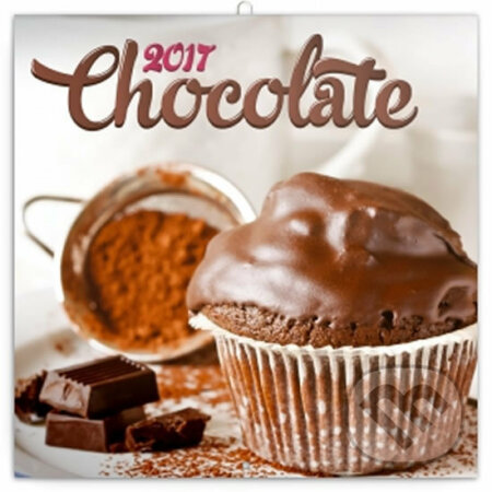 Kalendář poznámkový 2017 - Čokoláda, voňavý, Presco Group, 2016