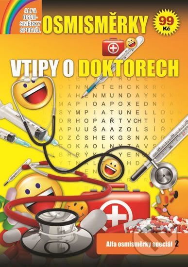 Audiokniha: Osmisměrky speciál 2 - Vtipy o doktorech (Alfasoft). Alfasoft, 2016 Audiokniha: Osmisměrky speciál 2 - Vtipy o doktorech (Alfasoft). Alfasoft, 2016