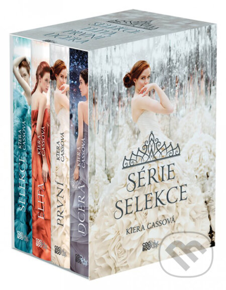 Kniha: Selekce (BOX 1 - 4) (Kiera Cass). CooBoo CZ, 2016 Kniha: Selekce (BOX 1 - 4) (Kiera Cass). CooBoo CZ, 2016