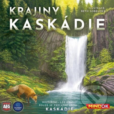Společenská hra: Krajiny Kaskádie - rozšíření (Randy Flynn). Mindok, 2024 Společenská hra: Krajiny Kaskádie - rozšíření (Randy Flynn). Mindok, 2024