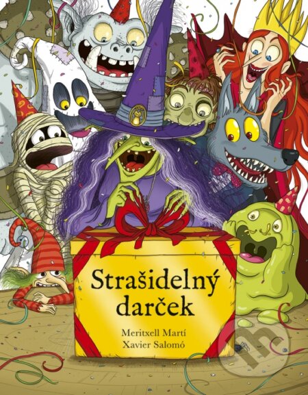 Kniha: Strašidelný darček (Meritxell Martí a Xavier Salomó). Stonožka, 2024 Kniha: Strašidelný darček (Meritxell Martí a Xavier Salomó). Stonožka, 2024