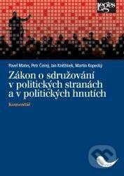 Kniha: Zákon o sdružování v politických stranách a v politických hnutích (Pavel Mates). Leges, 2024 Kniha: Zákon o sdružování v politických stranách a v politických hnutích (Pavel Mates). Leges, 2024