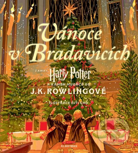 Kniha: Vánoce v Bradavicích (J.K. Rowling). Albatros CZ, 2024 Kniha: Vánoce v Bradavicích (J.K. Rowling). Albatros CZ, 2024