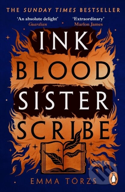 Kniha: Ink Blood Sister Scribe (Emma Törzs). Penguin Books, 2024 Kniha: Ink Blood Sister Scribe (Emma Törzs). Penguin Books, 2024