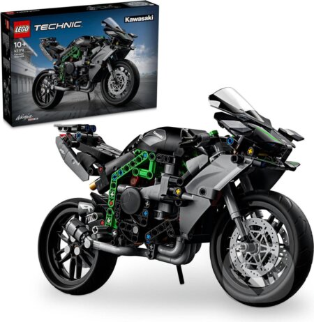 Společenská hra: LEGO® Technic 42170 Motorka Kawasaki Ninja H2R (LEGO). LEGO, 2024 Společenská hra: LEGO® Technic 42170 Motorka Kawasaki Ninja H2R (LEGO). LEGO, 2024