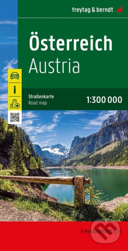 Rakúsko 1:300 000 (freytag&berndt). freytag&berndt, 2024 Rakúsko 1:300 000 (freytag&berndt). freytag&berndt, 2024