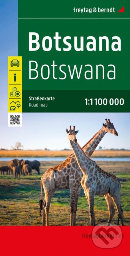 Botswana 1:1 100 000 (freytag&berndt). freytag&berndt, 2023 Botswana 1:1 100 000 (freytag&berndt). freytag&berndt, 2023