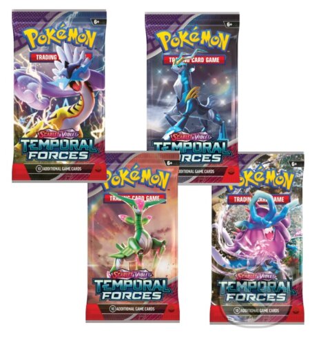 Spoločenská hra: Pokémon TCG: Scarlet & Violet 05 Temporal Forces - Booster (Pokemon). Pokemon, 2024 Spoločenská hra: Pokémon TCG: Scarlet & Violet 05 Temporal Forces - Booster (Pokemon). Pokemon, 2024