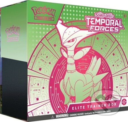 Spoločenská hra: Pokémon TCG: Scarlet & Violet 05 Temporal Forces - Elite Trainer Box (Pokemon). Pokemon, 2024 Spoločenská hra: Pokémon TCG: Scarlet & Violet 05 Temporal Forces - Elite Trainer Box (Pokemon). Pokemon, 2024