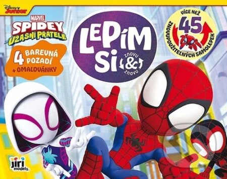 Kniha: Lepím si znovu a znovu Spidey (Jiří Models). Jiří Models, 2024 Kniha: Lepím si znovu a znovu Spidey (Jiří Models). Jiří Models, 2024