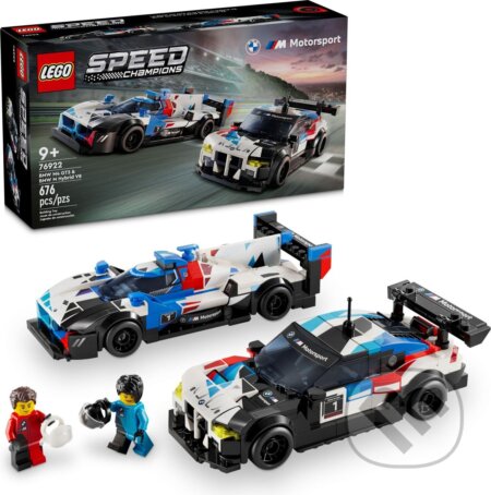 Společenská hra: LEGO® Speed Champions 76922 Pretekárske autá BMW M4 GT3 a BMW M Hybrid V8 (LEGO). LEGO, 2024 Společenská hra: LEGO® Speed Champions 76922 Pretekárske autá BMW M4 GT3 a BMW M Hybrid V8 (LEGO). LEGO, 2024