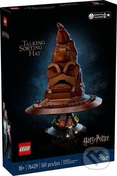 Spoločenská hra: LEGO® Harry Potter 76429 Hovoriaci Triediaci klobúk (LEGO). LEGO, 2024 Spoločenská hra: LEGO® Harry Potter 76429 Hovoriaci Triediaci klobúk (LEGO). LEGO, 2024