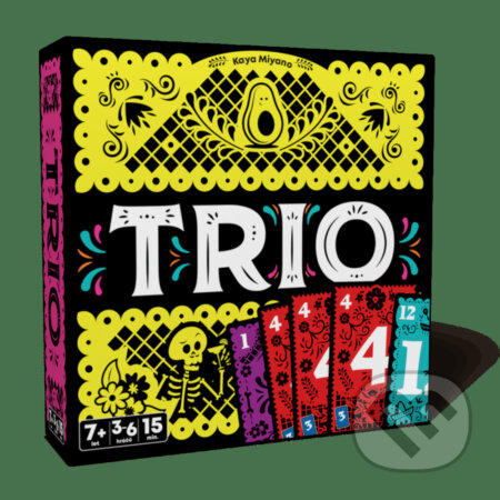 Společenská hra: Trio (Kaya Miyano). REXhry, 2024 Společenská hra: Trio (Kaya Miyano). REXhry, 2024