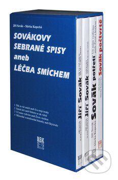 Kniha: Sovák / Sebrané spisy aneb léčba smíchem (Jiří Sovák a Slávka Kopecká). Sláfka, 2004 Kniha: Sovák / Sebrané spisy aneb léčba smíchem (Jiří Sovák a Slávka Kopecká). Sláfka, 2004