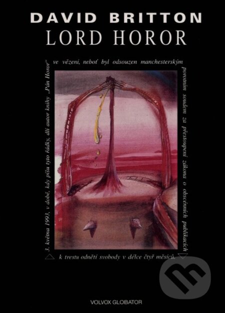 Kniha: Lord Horor (D. Britton). Volvox Globator, 1995 Kniha: Lord Horor (D. Britton). Volvox Globator, 1995
