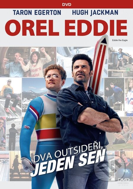 Film: Orel Eddie (Dexter Fletcher) (DVD). Bonton Film, 2016 Film: Orel Eddie (Dexter Fletcher) (DVD). Bonton Film, 2016