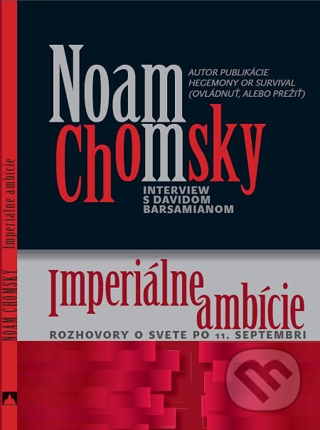 E-kniha: Imperiálne ambície (Noam Chomsky). Vydavateľstvo Spolku slovenských spisovateľov, 2008 E-kniha: Imperiálne ambície (Noam Chomsky). Vydavateľstvo Spolku slovenských spisovateľov, 2008