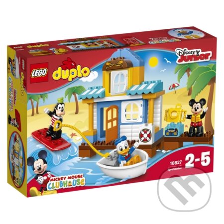 Spoločenská hra: LEGO DUPLO Disney TM 10827 Mickey a jeho kamaráti v dome na pláži (LEGO). LEGO, 2016 Spoločenská hra: LEGO DUPLO Disney TM 10827 Mickey a jeho kamaráti v dome na pláži (LEGO). LEGO, 2016