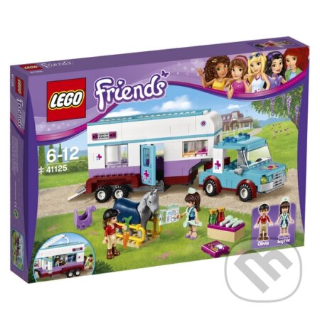 Spoločenská hra: LEGO Friends 41125 Veterinársky príves s koňom (LEGO). LEGO, 2016 Spoločenská hra: LEGO Friends 41125 Veterinársky príves s koňom (LEGO). LEGO, 2016