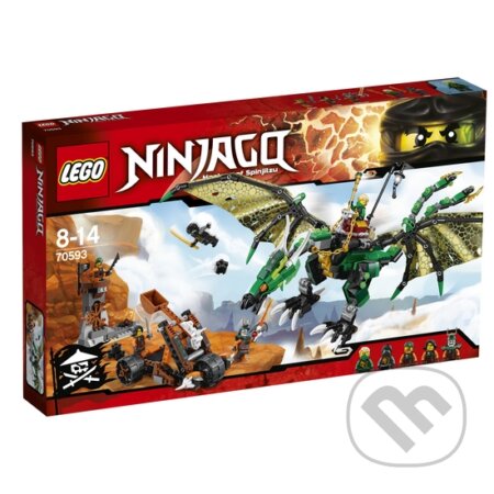 Spoločenská hra: LEGO Ninjago 70593 Zelený drak NRG (LEGO). LEGO, 2016 Spoločenská hra: LEGO Ninjago 70593 Zelený drak NRG (LEGO). LEGO, 2016