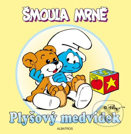 Kniha: Šmoula Mrně: Plyšový medvídek (Peyo). Albatros CZ, 2012 Kniha: Šmoula Mrně: Plyšový medvídek (Peyo). Albatros CZ, 2012
