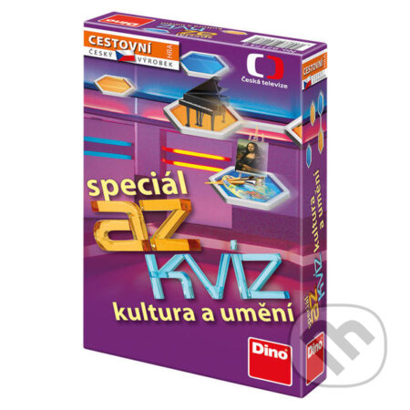Spoločenská hra: AZ Kvíz speciál: kultura a umění (Dino). Dino, 2016 Spoločenská hra: AZ Kvíz speciál: kultura a umění (Dino). Dino, 2016