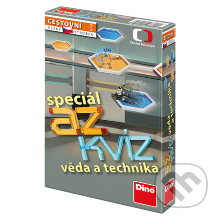 Spoločenská hra: AZ Kvíz speciál: Věda a technika (Dino). Dino, 2016 Spoločenská hra: AZ Kvíz speciál: Věda a technika (Dino). Dino, 2016