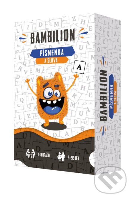 Spoločenská hra: Bambilion písmenka a slova (Dummy Bear). Dummy Bear, 2024 Spoločenská hra: Bambilion písmenka a slova (Dummy Bear). Dummy Bear, 2024