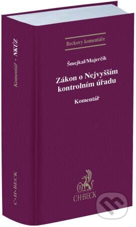 Kniha: Zákon o Nejvyšším kontrolním úřadu (Viktor Šmejkal). C. H. Beck, 2024 Kniha: Zákon o Nejvyšším kontrolním úřadu (Viktor Šmejkal). C. H. Beck, 2024