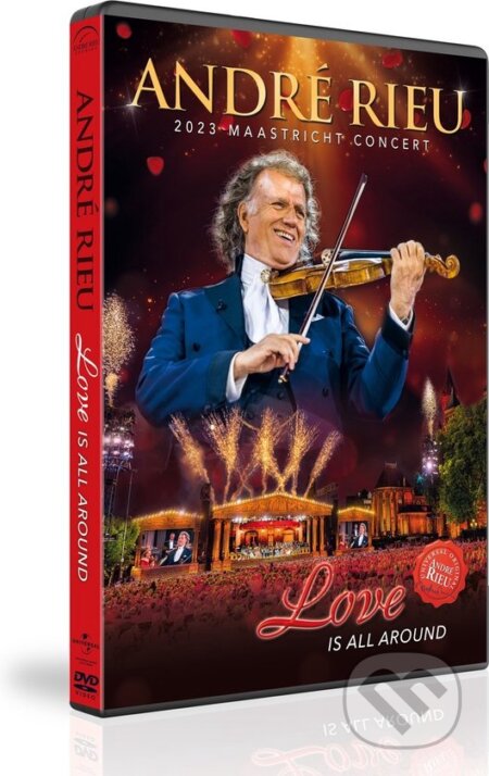 Film: Johann Strauss Orchestra André Rieu: Love Is All Around (André Rieu) (DVD). Hudobné albumy, 2024 Film: Johann Strauss Orchestra André Rieu: Love Is All Around (André Rieu) (DVD). Hudobné albumy, 2024