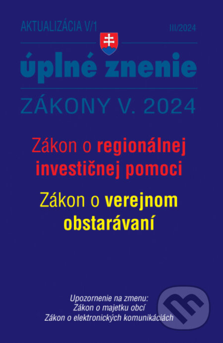 Kniha: Aktualizácia V/1 / 2024 - štátna služba, informačné technológie (Poradca s.r.o.). Poradca s.r.o., 2024 Kniha: Aktualizácia V/1 / 2024 - štátna služba, informačné technológie (Poradca s.r.o.). Poradca s.r.o., 2024