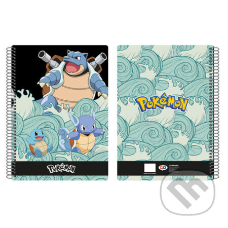 Pokémon A4 blok krúžkový Squirtle (Merch). Merch, 2024 Pokémon A4 blok krúžkový Squirtle (Merch). Merch, 2024