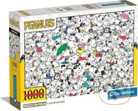 Puzzle: Impossible Peanuts (Clementoni). Clementoni, 2024 Puzzle: Impossible Peanuts (Clementoni). Clementoni, 2024