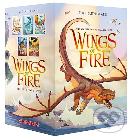 Kniha: Wings Of Fire Boxset Books 1-5 (Tui T. Sutherland). Scholastic, 2022 Kniha: Wings Of Fire Boxset Books 1-5 (Tui T. Sutherland). Scholastic, 2022