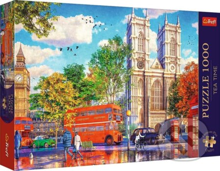 Puzzle: Čajový čas: Pohľad na Londýn (Trefl). Trefl, 2024 Puzzle: Čajový čas: Pohľad na Londýn (Trefl). Trefl, 2024