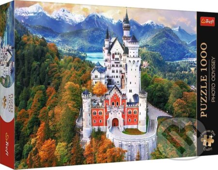 Puzzle: Foto Odysea: Zámok Neuschwanstein, Nemecko (Trefl). Trefl, 2024 Puzzle: Foto Odysea: Zámok Neuschwanstein, Nemecko (Trefl). Trefl, 2024